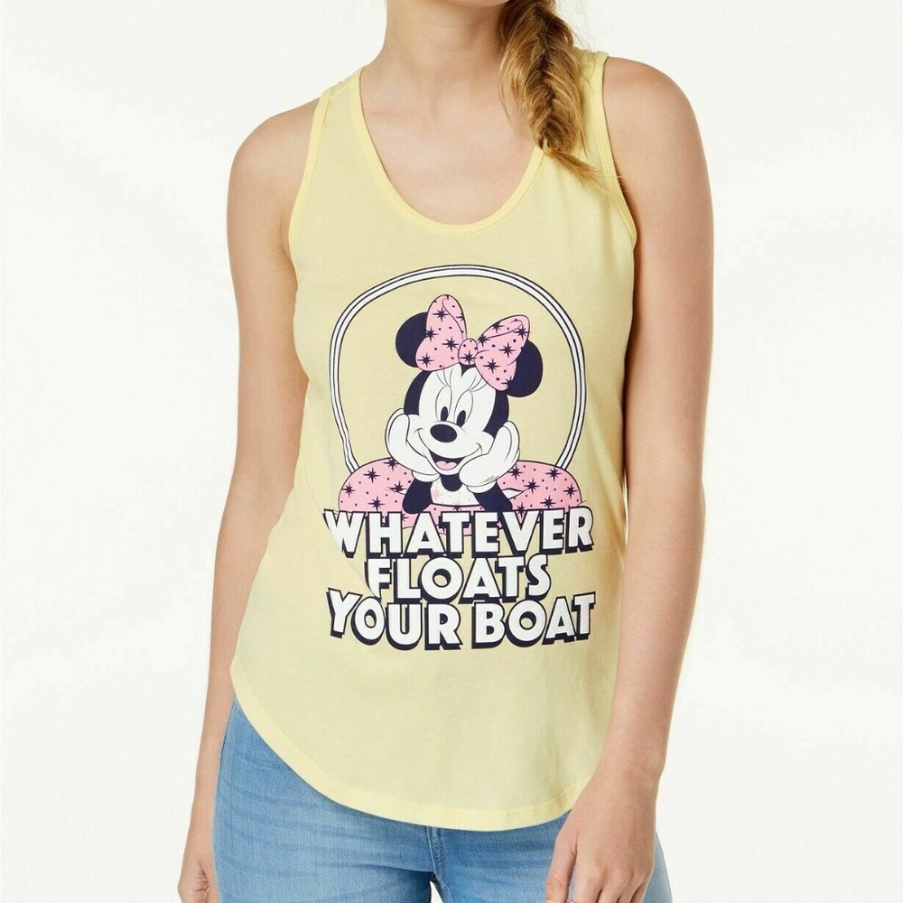 Womens Minnie Mouse Tank Top Sz XL